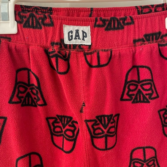 The GAP Star Wars Darth Vader fleece pajamas pants pj 12 - Picture 2 of 5